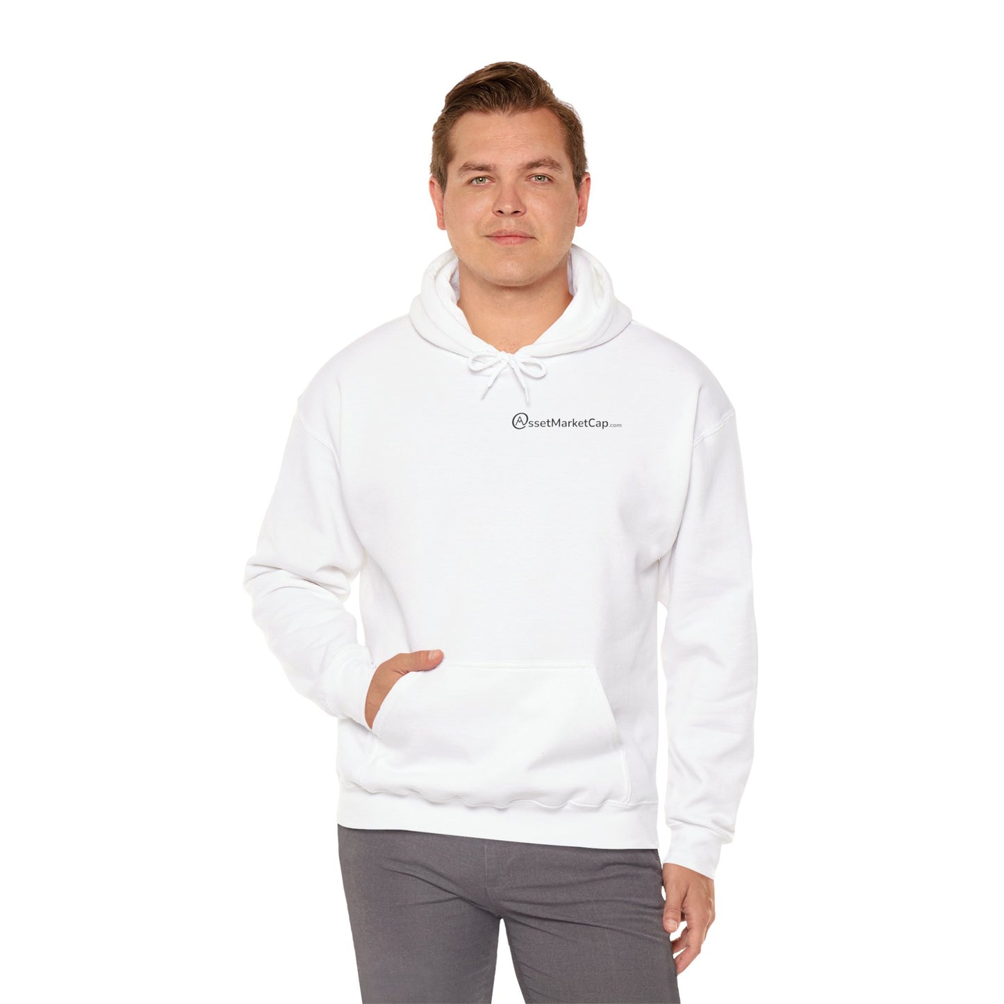 Minimalist Logo Hoodie - Unisex Heavy Blend™